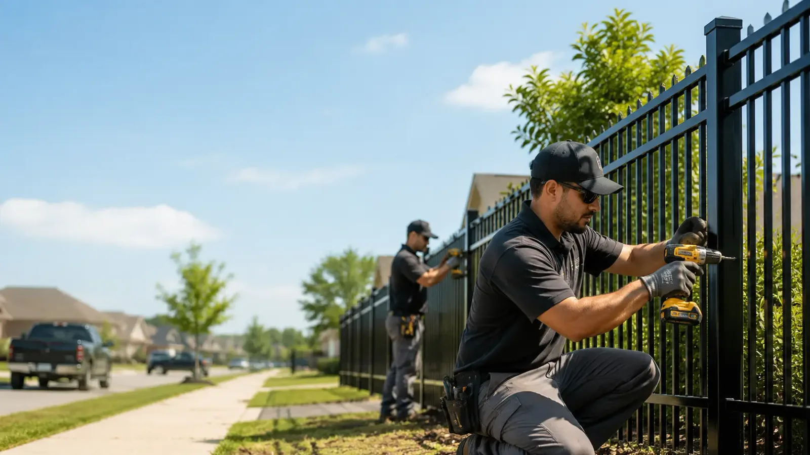 Metal Fence Installation in Powell, OH